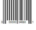 Barcode Image for UPC code 000000346801