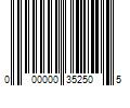 Barcode Image for UPC code 000000352505