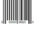 Barcode Image for UPC code 000000358200