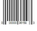 Barcode Image for UPC code 000000361583