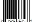 Barcode Image for UPC code 000000362146