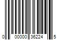 Barcode Image for UPC code 000000362245