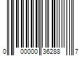 Barcode Image for UPC code 000000362887