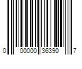 Barcode Image for UPC code 000000363907