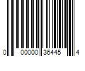 Barcode Image for UPC code 000000364454