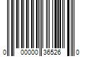 Barcode Image for UPC code 000000365260