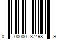 Barcode Image for UPC code 000000374989