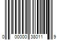 Barcode Image for UPC code 000000380119