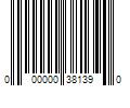 Barcode Image for UPC code 000000381390