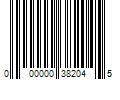 Barcode Image for UPC code 000000382045