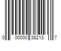 Barcode Image for UPC code 000000382137