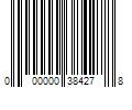 Barcode Image for UPC code 000000384278