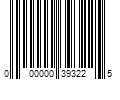 Barcode Image for UPC code 000000393225