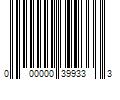 Barcode Image for UPC code 000000399333