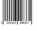 Barcode Image for UPC code 0000003996331