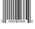 Barcode Image for UPC code 000000403849