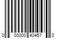 Barcode Image for UPC code 000000404570