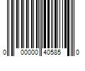 Barcode Image for UPC code 000000405850