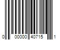 Barcode Image for UPC code 000000407151