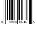 Barcode Image for UPC code 000000407465