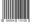 Barcode Image for UPC code 0000004110125