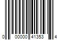 Barcode Image for UPC code 000000413534