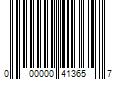 Barcode Image for UPC code 000000413657