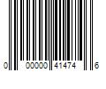 Barcode Image for UPC code 000000414746