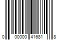 Barcode Image for UPC code 000000416818