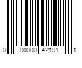 Barcode Image for UPC code 000000421911