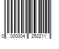 Barcode Image for UPC code 0000004253211