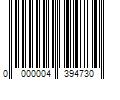 Barcode Image for UPC code 0000004394730