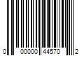 Barcode Image for UPC code 000000445702