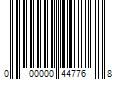 Barcode Image for UPC code 000000447768