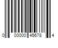 Barcode Image for UPC code 000000456784