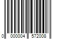 Barcode Image for UPC code 0000004572008