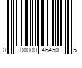 Barcode Image for UPC code 000000464505