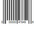 Barcode Image for UPC code 000000478496