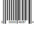 Barcode Image for UPC code 000000480574