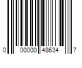 Barcode Image for UPC code 000000486347