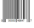 Barcode Image for UPC code 000000486477