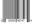 Barcode Image for UPC code 000000487474