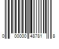 Barcode Image for UPC code 000000487818