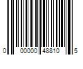 Barcode Image for UPC code 000000488105