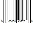 Barcode Image for UPC code 000000498708