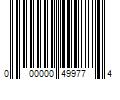 Barcode Image for UPC code 000000499774