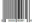 Barcode Image for UPC code 000000500616