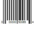 Barcode Image for UPC code 000000500654