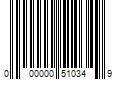 Barcode Image for UPC code 000000510349