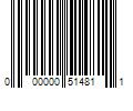 Barcode Image for UPC code 000000514811